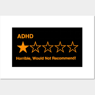 5 Star Review (ADHD) Posters and Art